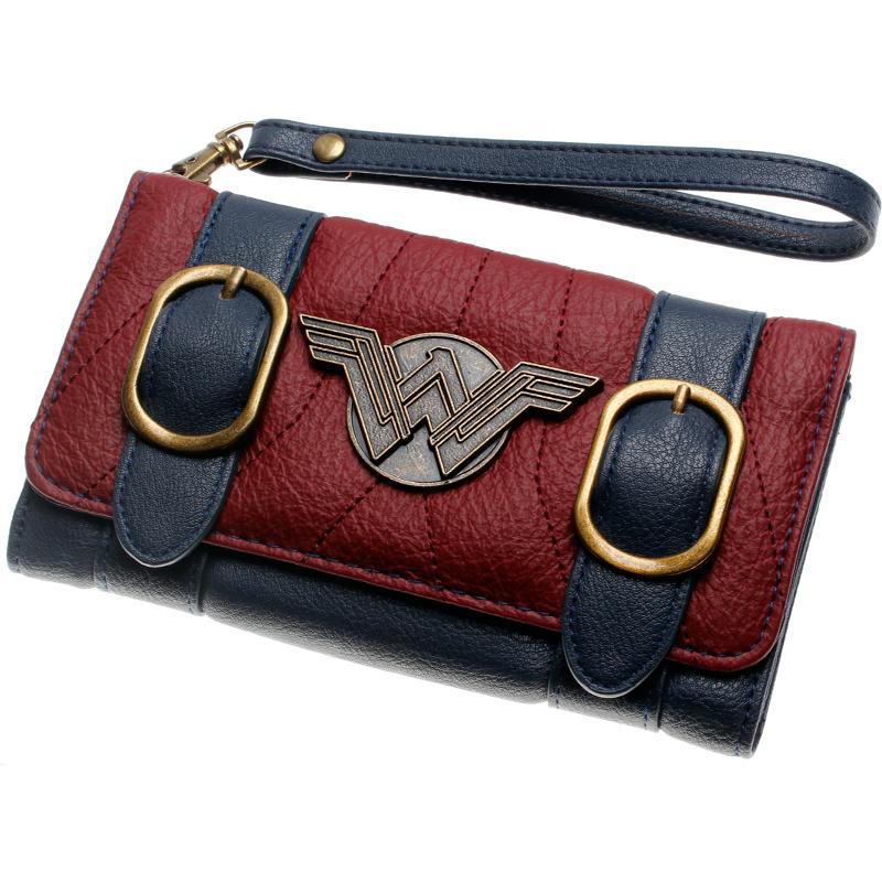 Double Tri Fold Flap Wallet