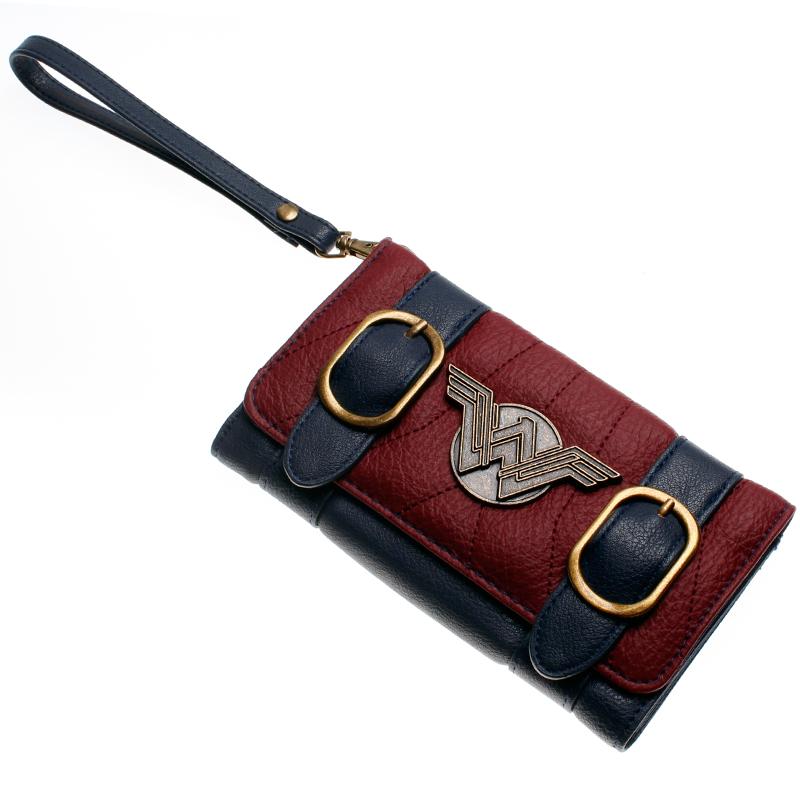 Double Tri Fold Flap Wallet