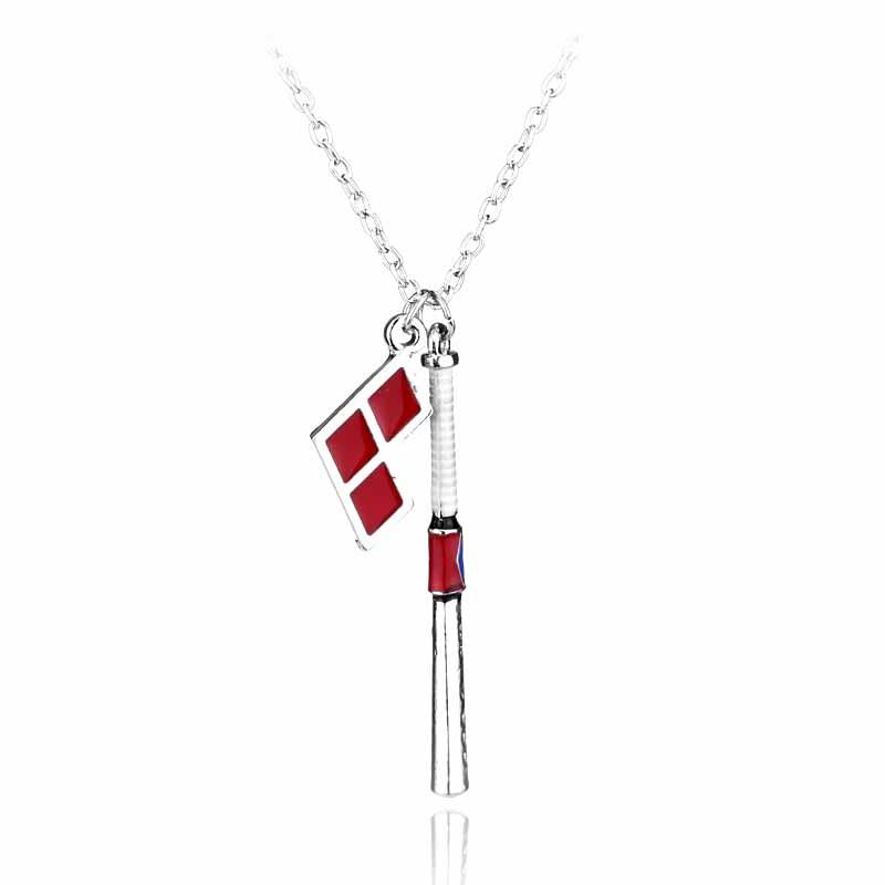 Suicide Squad Baseball Bat Necklace