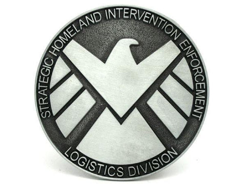 S.H.I.E.L.D. Steel Belt Buckle