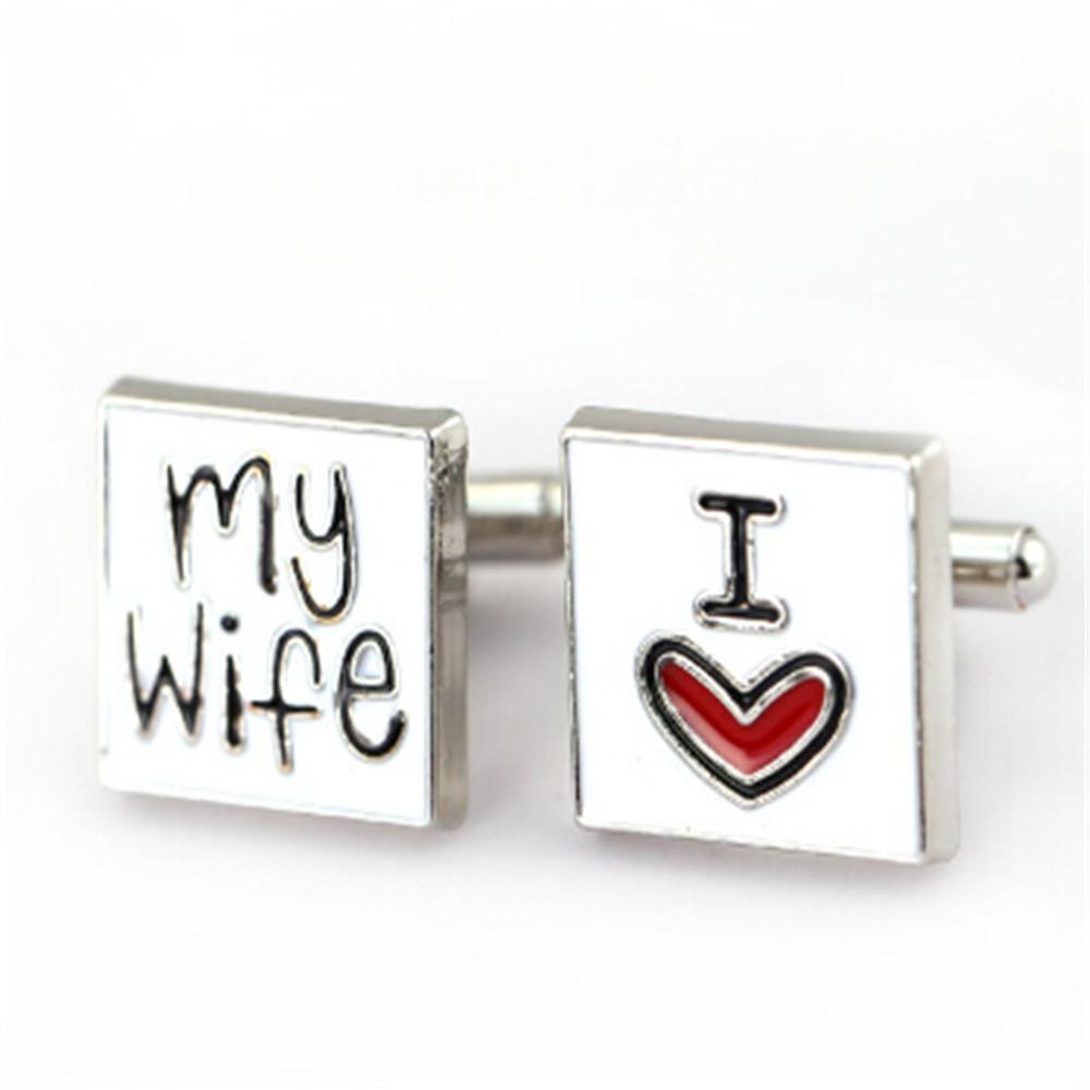 Comic Characters Metal Cuff Links
