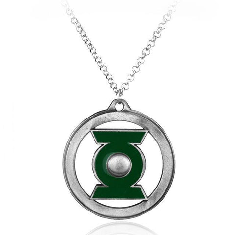 Green Lantern  Comic Necklace