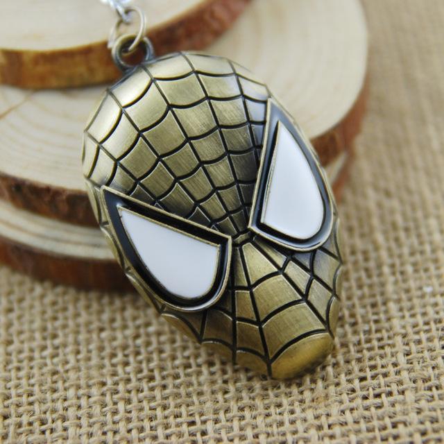Spiderman Copper Keychain
